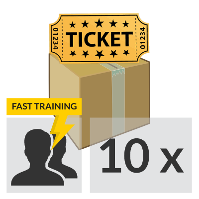 10 lezioni Fast Training per 1 persona (copia)